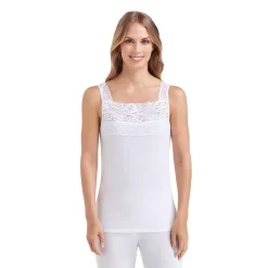Cuddl Duds® SofTech Lace-Trim Tank - Women's