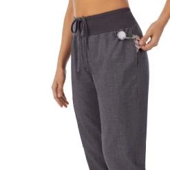 Women's Cuddl Duds® Scrubs Jogger Pants With 3 Pockets -Fashion Clothing Store 4320431 ALT3