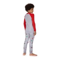 Boys 4-14 Jammies For Your Families® Penguin & Friends Raglan Pajama Set By Cuddl Duds® -Fashion Clothing Store 4958311 ALT5