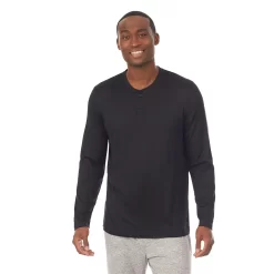 Men's Cuddl Duds® Far-Infrared Enhance Pajama Henley