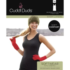 Women's Cuddl Duds® Reversible Softwear With Stretch Tank -Fashion Clothing Store 5042876 ALT99