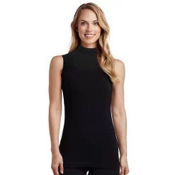 Women's Cuddl Duds® Stretch Softwear Sleeveless Mockneck Tank