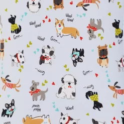 Plus Size Cuddl Duds® Henley Pajama Top And Banded Bottom Pajama Pants Sleep Set -Fashion Clothing Store 5556874 ALT4