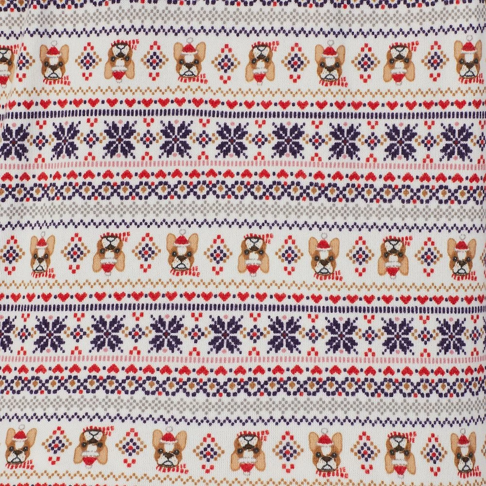 Plus Size Cuddl Duds 3-pc. Knit Long Sleeve Pajama Top, Banded Bottom Pajama Pants & Scrunchie Set 4 Plus Size Cuddl Duds 3-pc. Knit Long Sleeve Pajama Top, Banded Bottom Pajama Pants & Scrunchie Set - Image 4