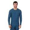 Men's Cuddl Duds® Midweight ClimateSport Performance Baselayer Crew Top