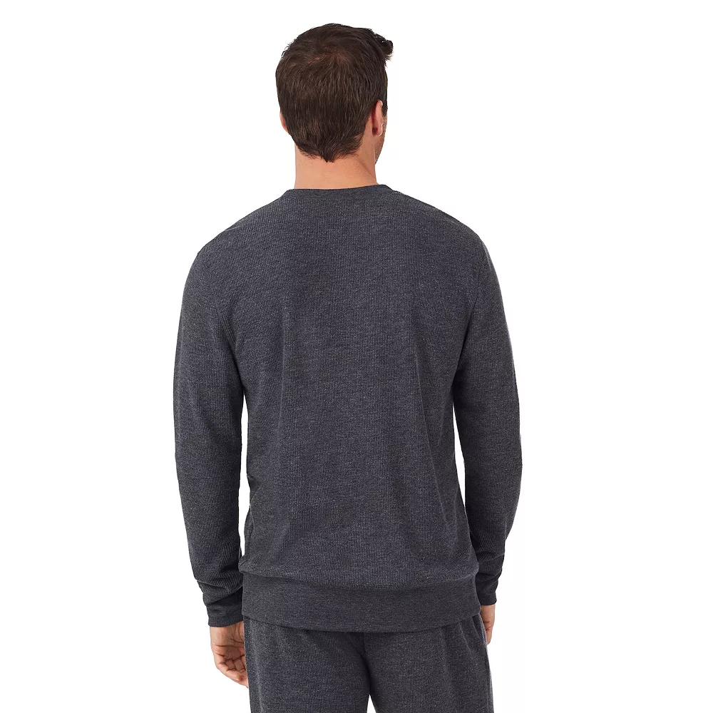 Men's Cuddl Duds® Midweight Waffle Thermal Relaxed-Fit Top 2 Men's Cuddl Duds® Midweight Waffle Thermal Relaxed-Fit Top - Image 2