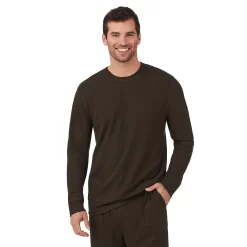 Men's Cuddl Duds® Midweight Waffle Thermal Relaxed-Fit Top
