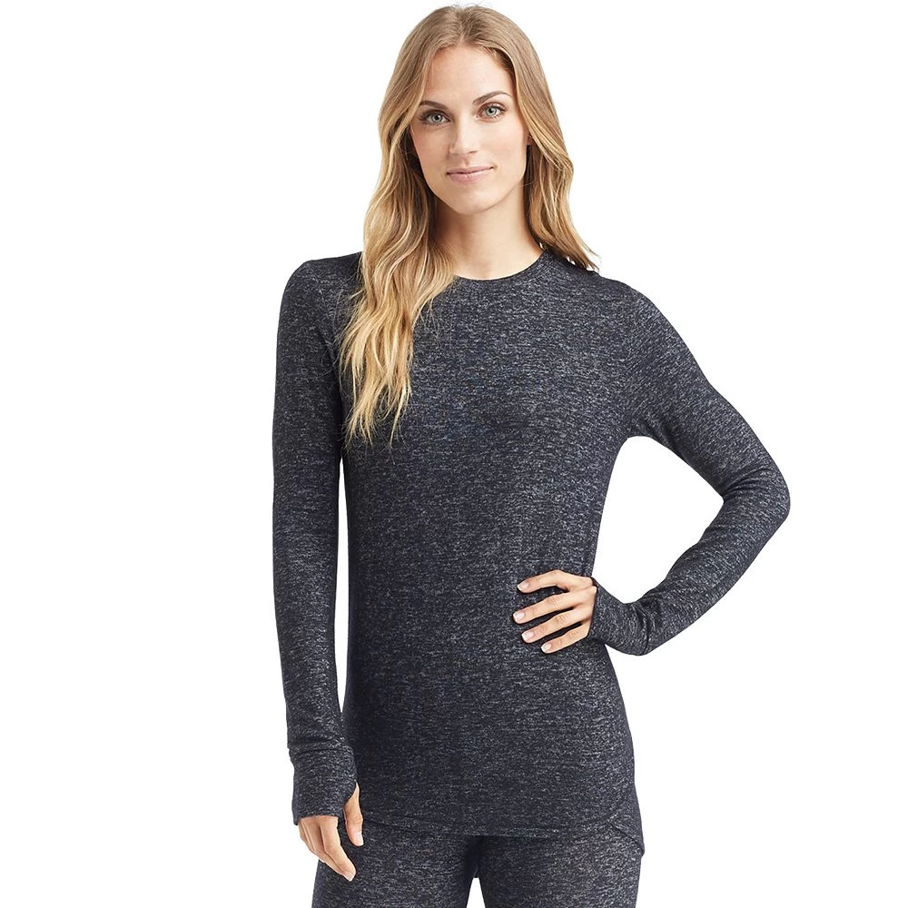 Women's Cuddl Duds® Soft Knit Long Sleeve Crewneck Top 1 Women's Cuddl Duds® Soft Knit Long Sleeve Crewneck Top