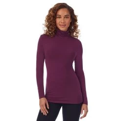 Women's Cuddl Duds® Softwear With Stretch Long Sleeve Turtleneck