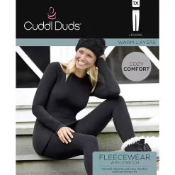 Petite Cuddl Duds® Fleecewear With Stretch Leggings -Fashion Clothing Store 5676467 ALT98