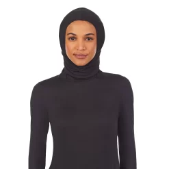 Women's Cuddl Duds® Far-Infrared Enhance Long Sleeve Balaclava 7 Women's Cuddl Duds® Far-Infrared Enhance Long Sleeve Balaclava -Fashion Clothing Store 5676642 ALT2
