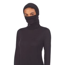 Women's Cuddl Duds® Far-Infrared Enhance Long Sleeve Balaclava 8 Women's Cuddl Duds® Far-Infrared Enhance Long Sleeve Balaclava -Fashion Clothing Store 5676642 ALT3