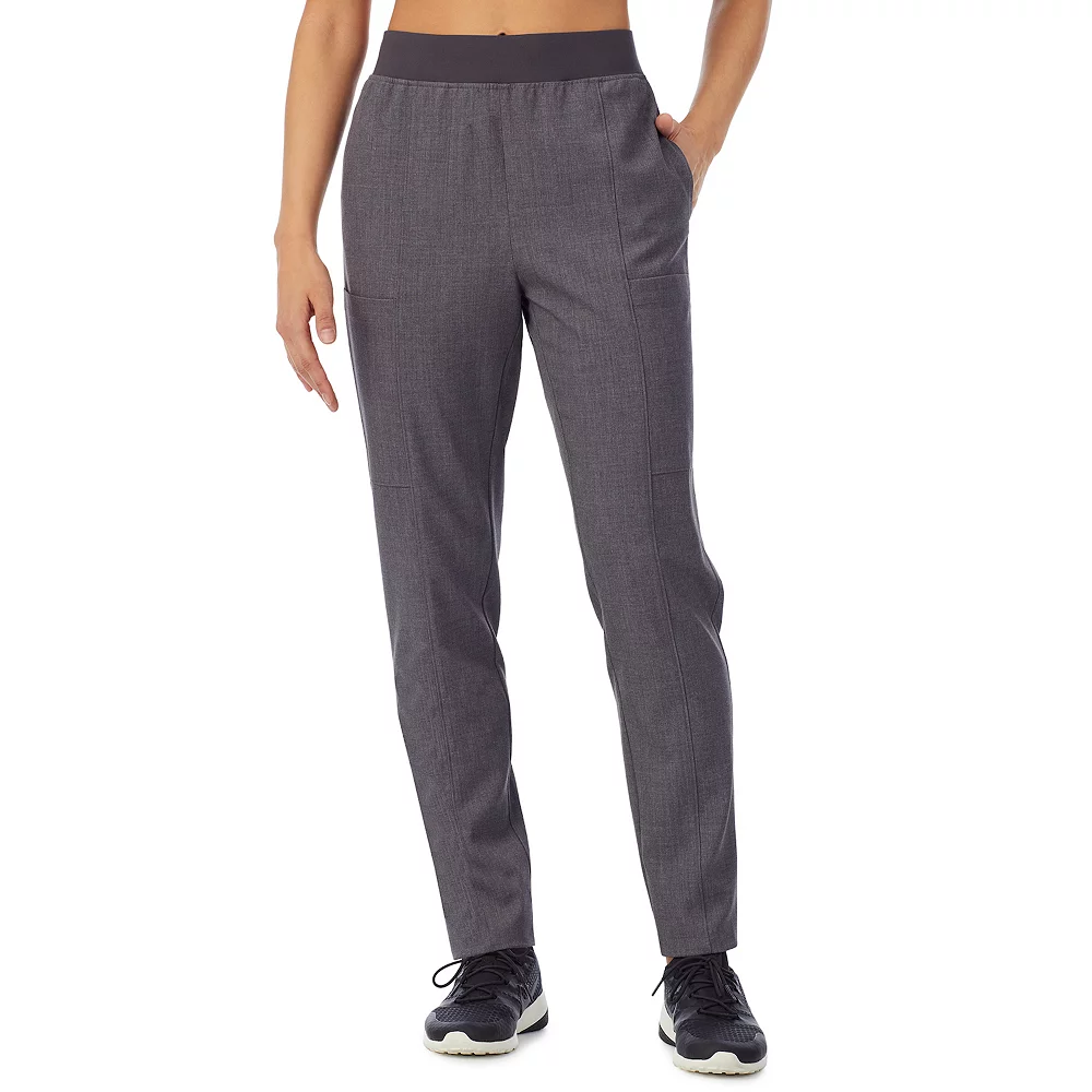 Petite Cuddl Duds® Scrubs 4-Pocket Slim Pants 1 Petite Cuddl Duds® Scrubs 4-Pocket Slim Pants