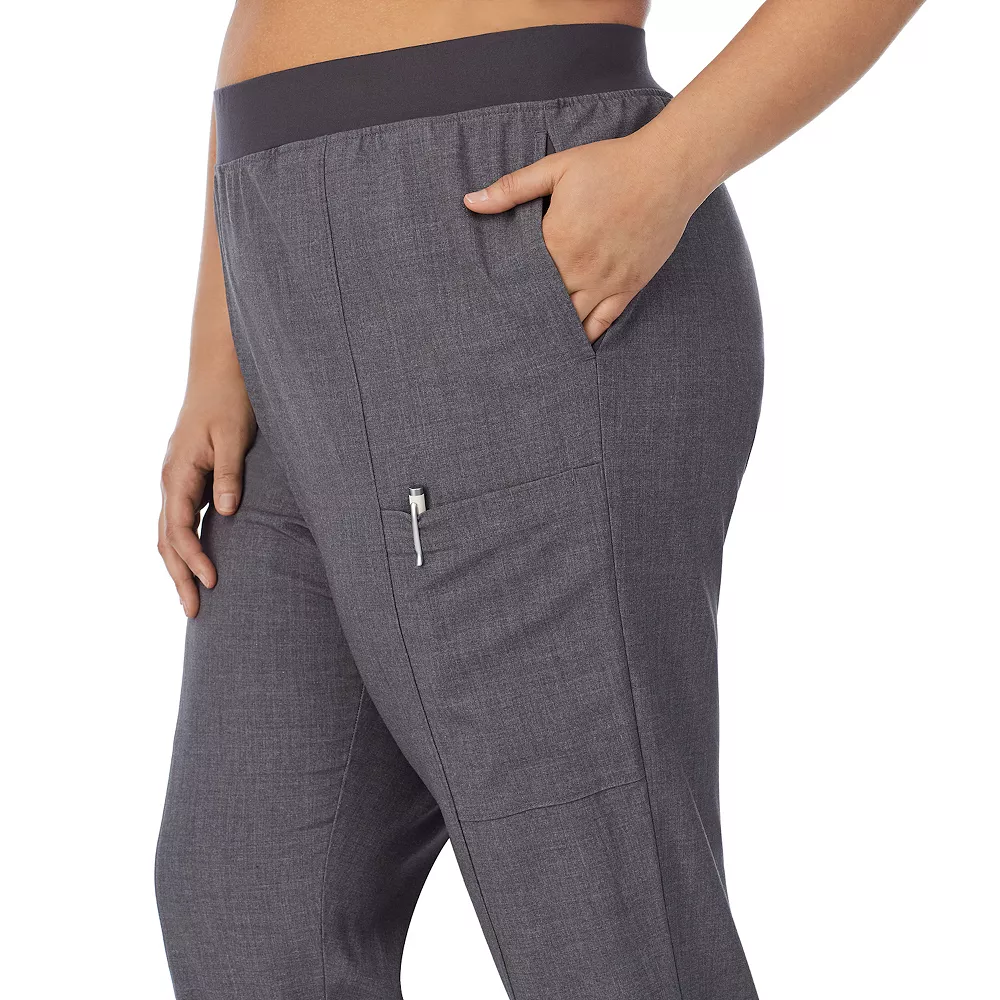 Plus Size Cuddl Duds® Scrubs 4-Pocket Slim Pants 3 Plus Size Cuddl Duds® Scrubs 4-Pocket Slim Pants - Image 3