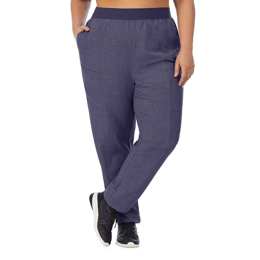 Plus Size Cuddl Duds® Scrubs 4-Pocket Slim Pants 1 Plus Size Cuddl Duds® Scrubs 4-Pocket Slim Pants