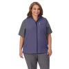 Plus Size Cuddl Duds® Scrubs 5-Pocket Lined Vest