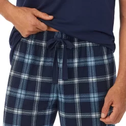 Men's Cuddl Duds® Tee & Pants 2-Piece Pajama Set 8 Men's Cuddl Duds® Tee & Pants 2-Piece Pajama Set -Fashion Clothing Store 6007508 ALT2