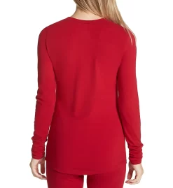 Cuddl Duds Cottonwear Long Sleeve Scoop Neck Top 8324713 -Fashion Clothing Store cuddl duds cudd01 8324713 bs