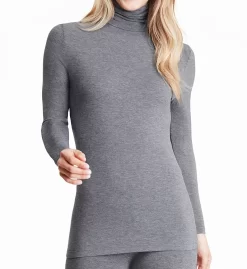 Cuddl Duds Softwear With Stretch Long Sleeve Turtleneck 8719616